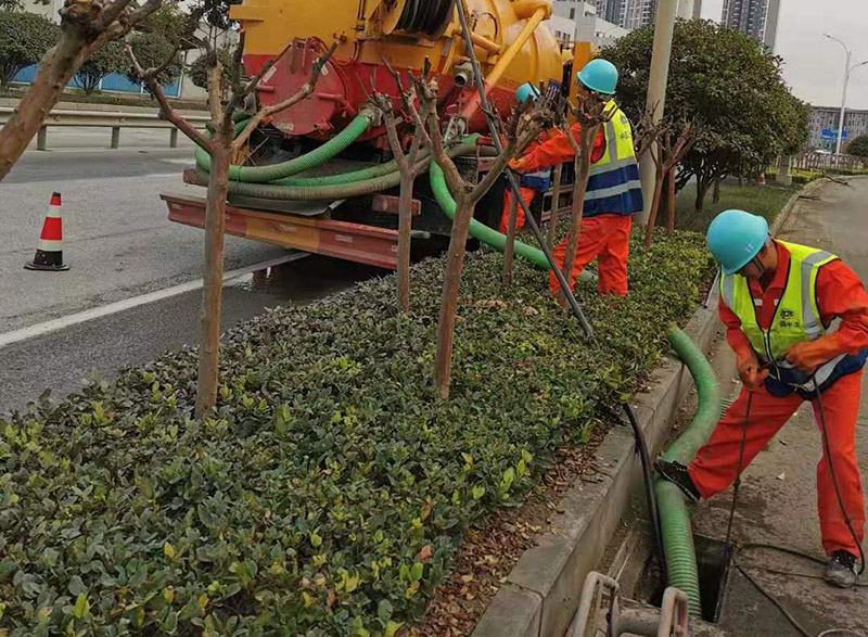 湾里市政管道清淤